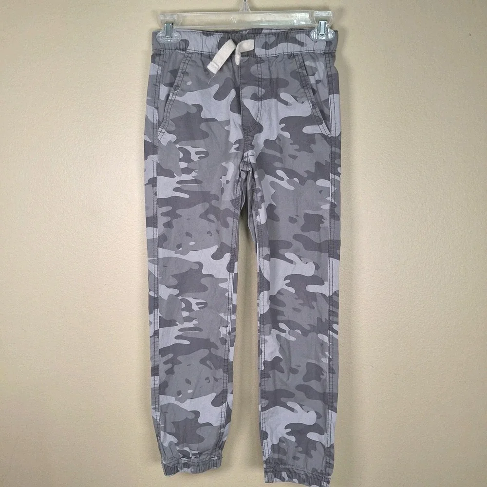 Lucky Brand Boy's Size Small 8 Pants Camouflage‎ Jogger Stretch Cotton